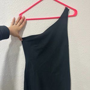 Abercrombie One-Shoulder Traveler Mini Dress